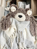 Brown Bear Rug for Woodland Nursery