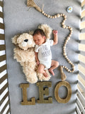 Lion Lovey Safari Baby Blanket