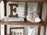 Hedgehog Plush Woodland Decor
