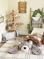 Owl Plush Stuffed Animal Beige