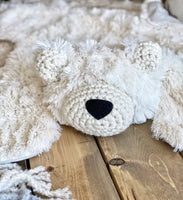 Regular Size Minky Polar Bear Rug