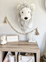 White Lion Wall Mount